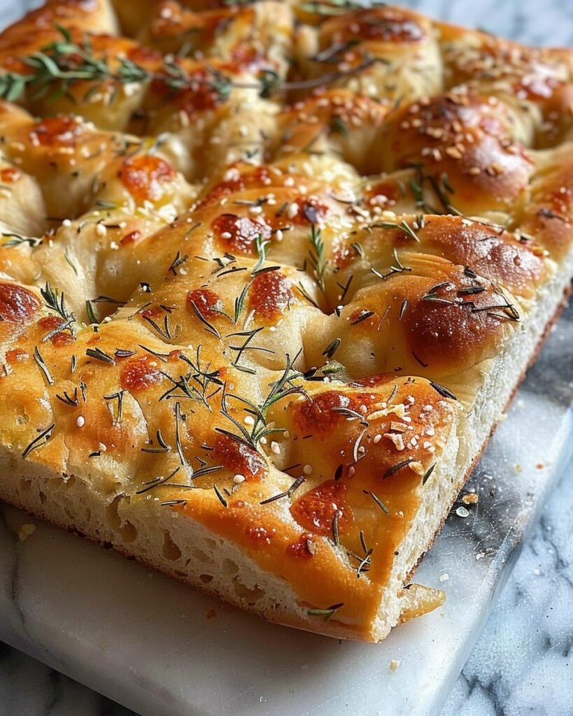Easy No-Knead Focaccia Bread