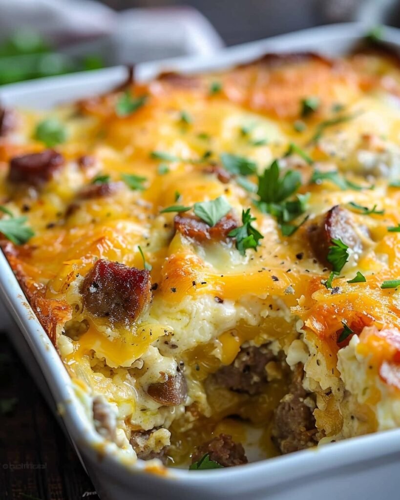 Breakfast Sausage Casserole 