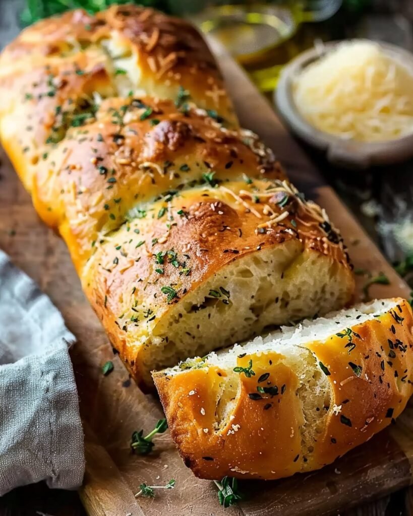  Garlic Parmesan Herb Bread