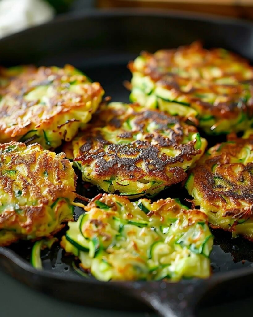  Zucchini Fritters Process