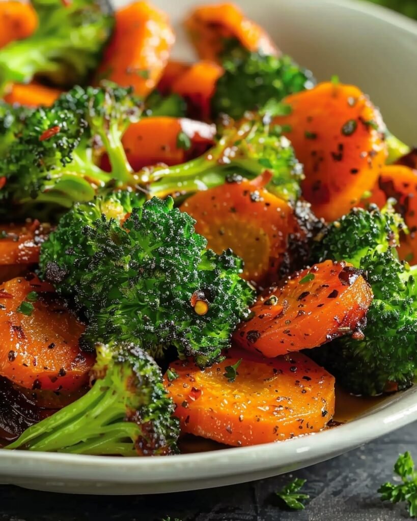 Roasted Broccoli and Carrots Recipe