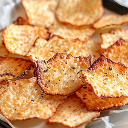 1 Ingredient Cottage Cheese Chips Process