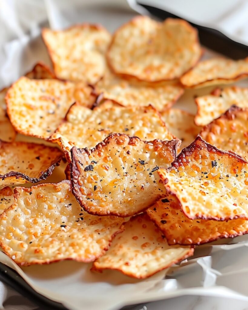 1 Ingredient Cottage Cheese Chips Process