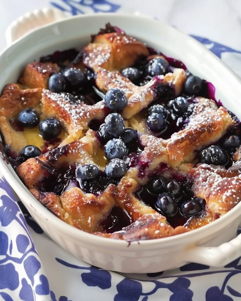 Blueberry French Toast Casserole