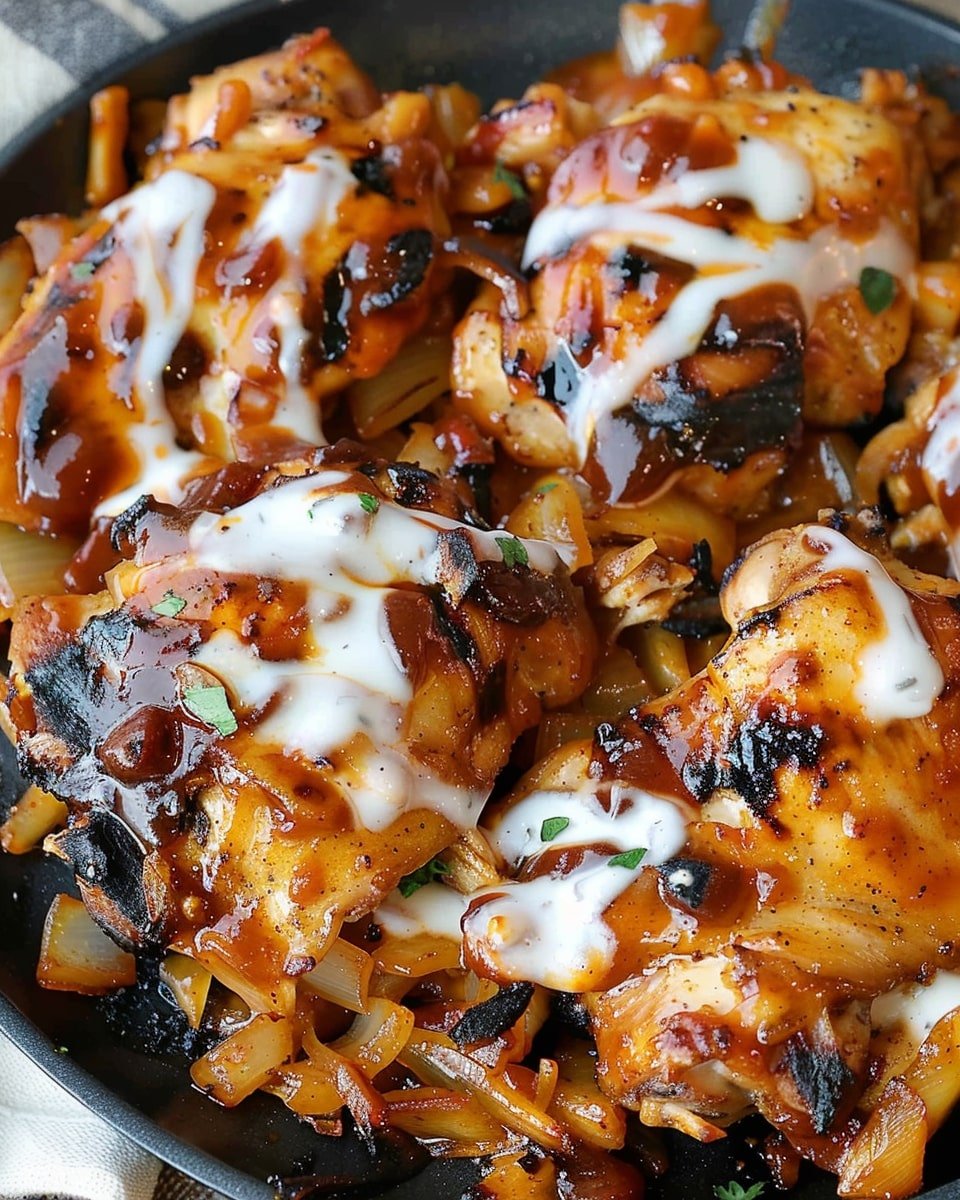 Keto BBQ Chicken Thighs