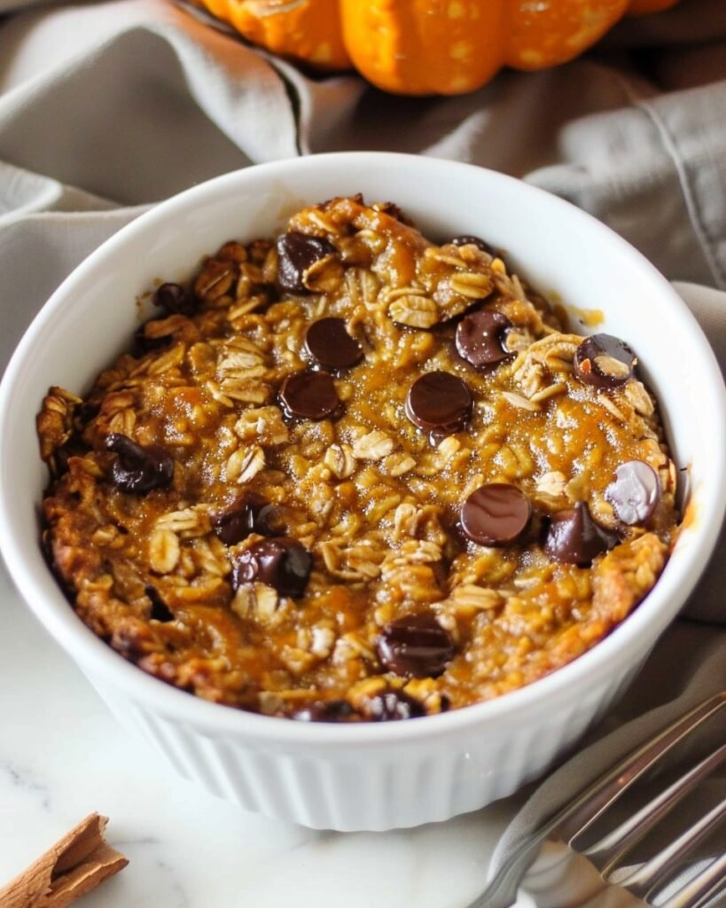 Pumpkin Baked Oatmeal