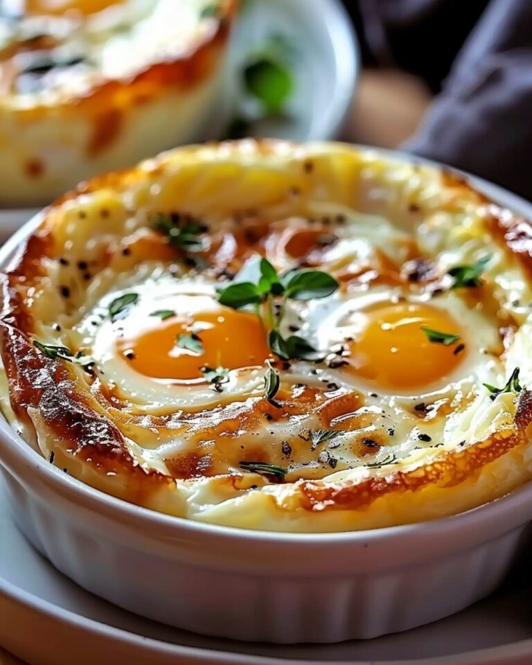 Baked Cottage Cheese Eggs