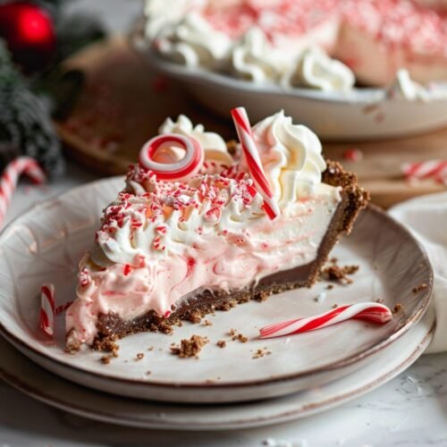 Candy Cane Pie