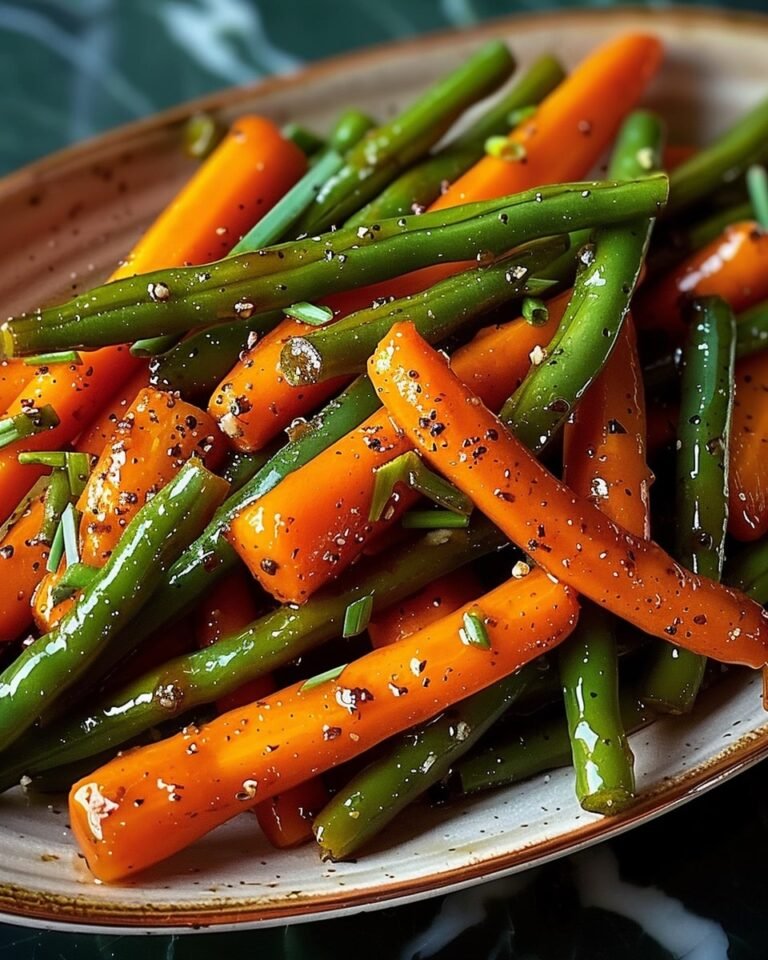Honey Glazed Carrots & Green Beans