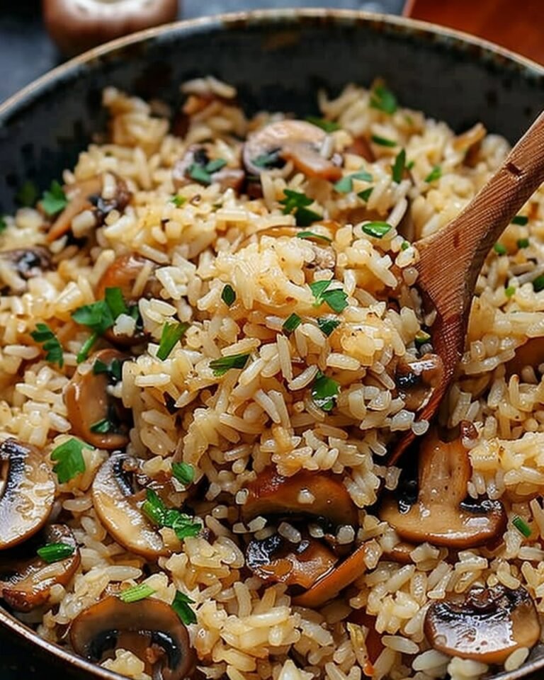 One-Pot Mushroom Rice