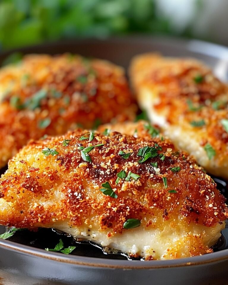 Air Fryer Parmesan Crusted Chicken