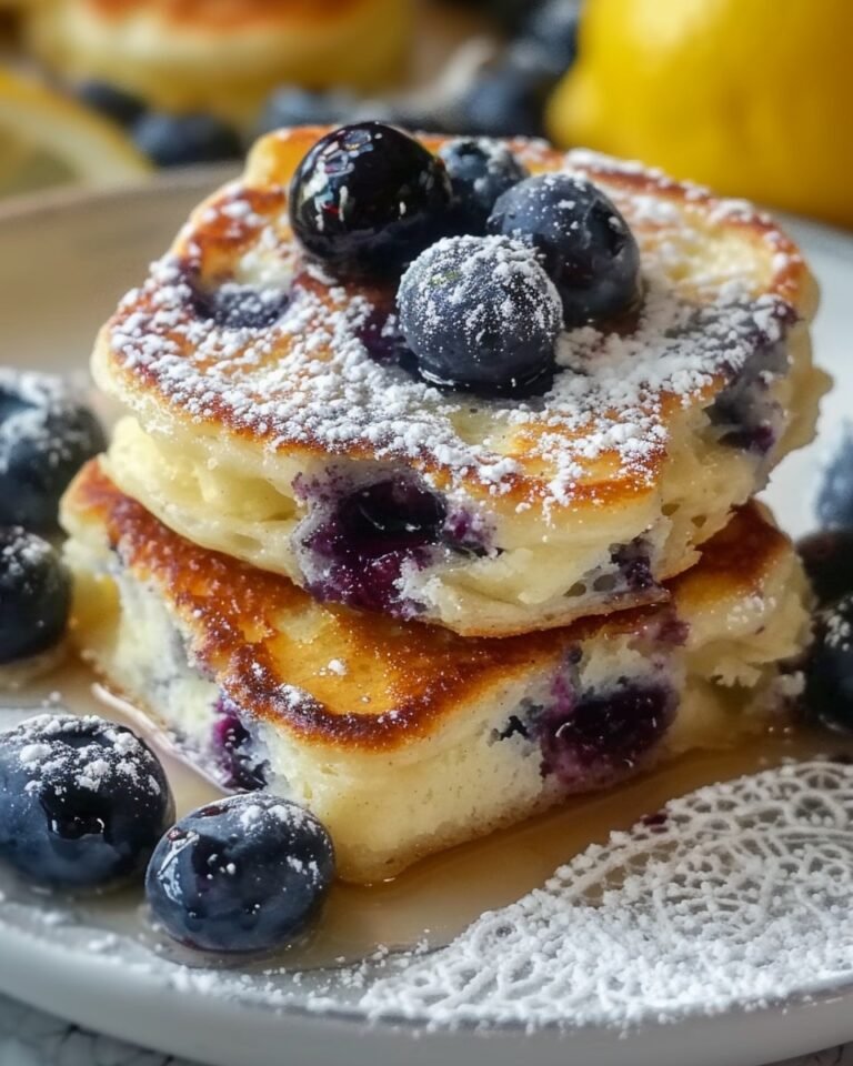 Blueberry Lemon Pancake Bites