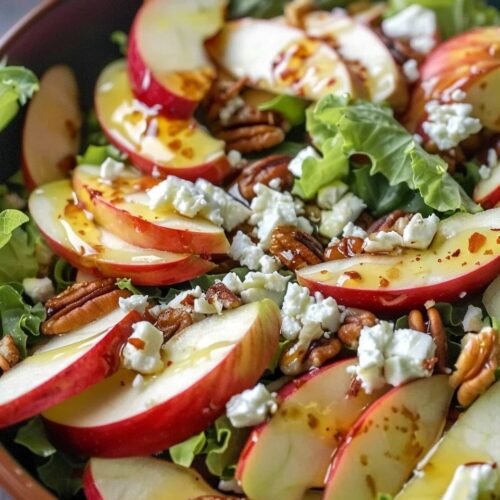 Honeycrisp Apple and Feta Salad