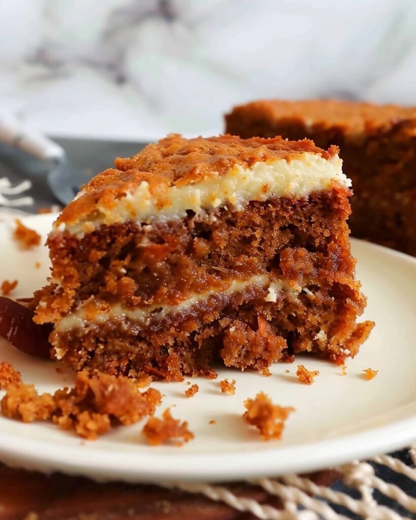 Oatmeal Carrot Cake Recipe