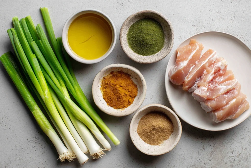 Salsa Verde Chicken Ingredients