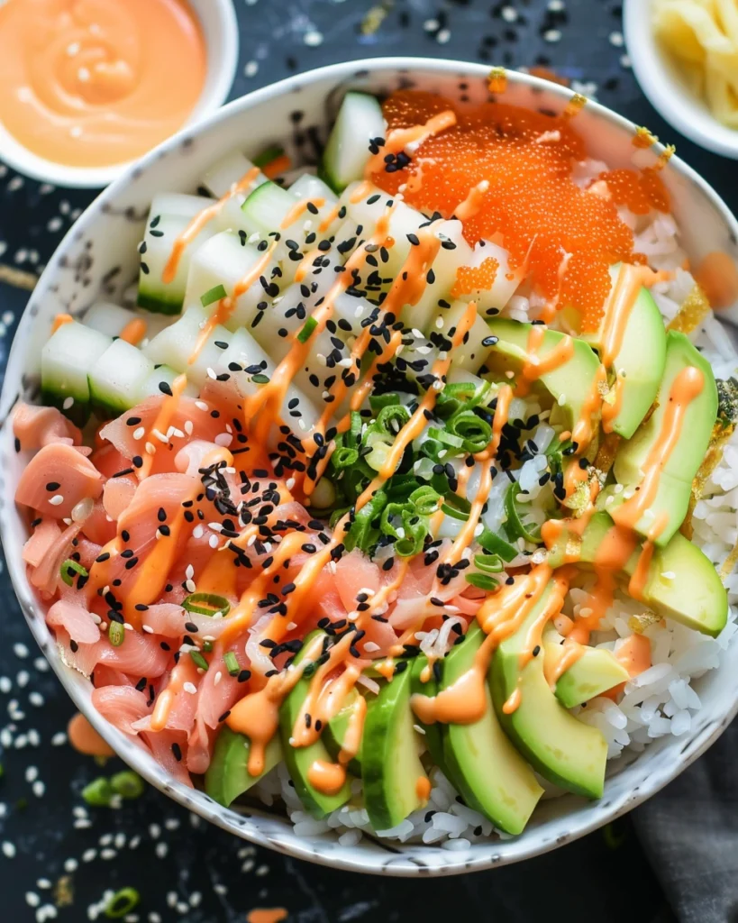 California Roll Sushi Bowls