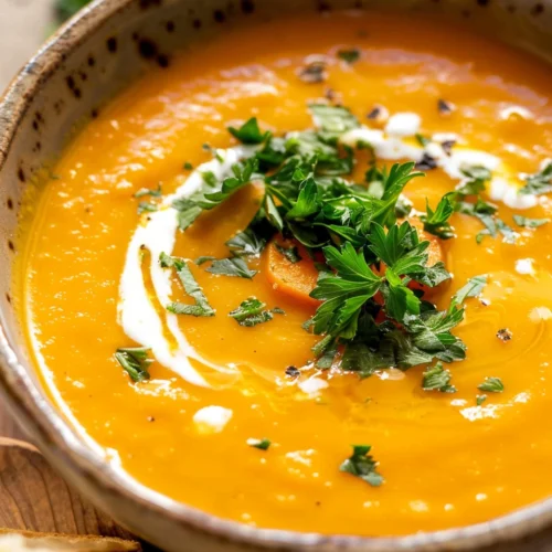 Carrot and Lentil Soup