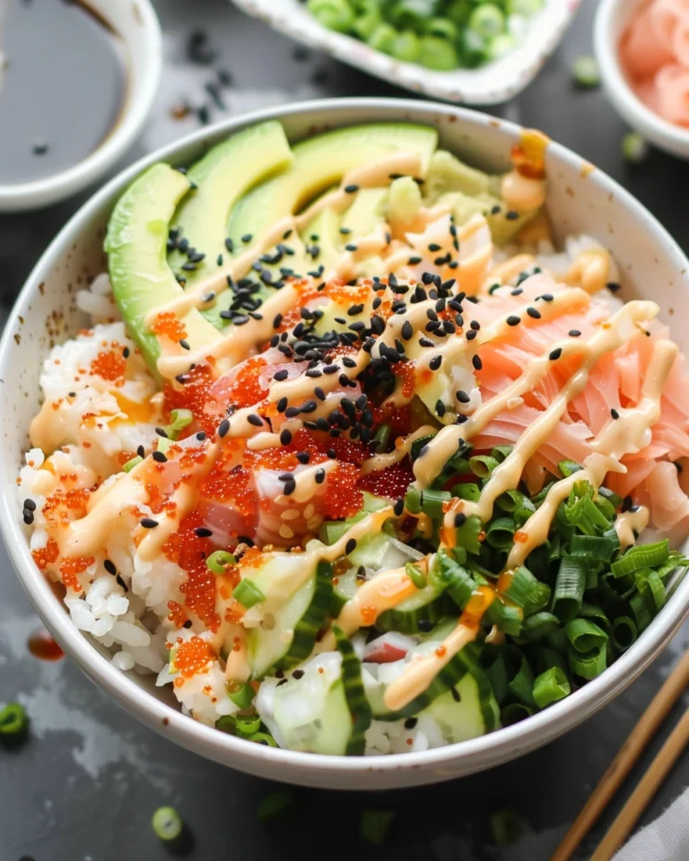 California Roll Sushi Bowls