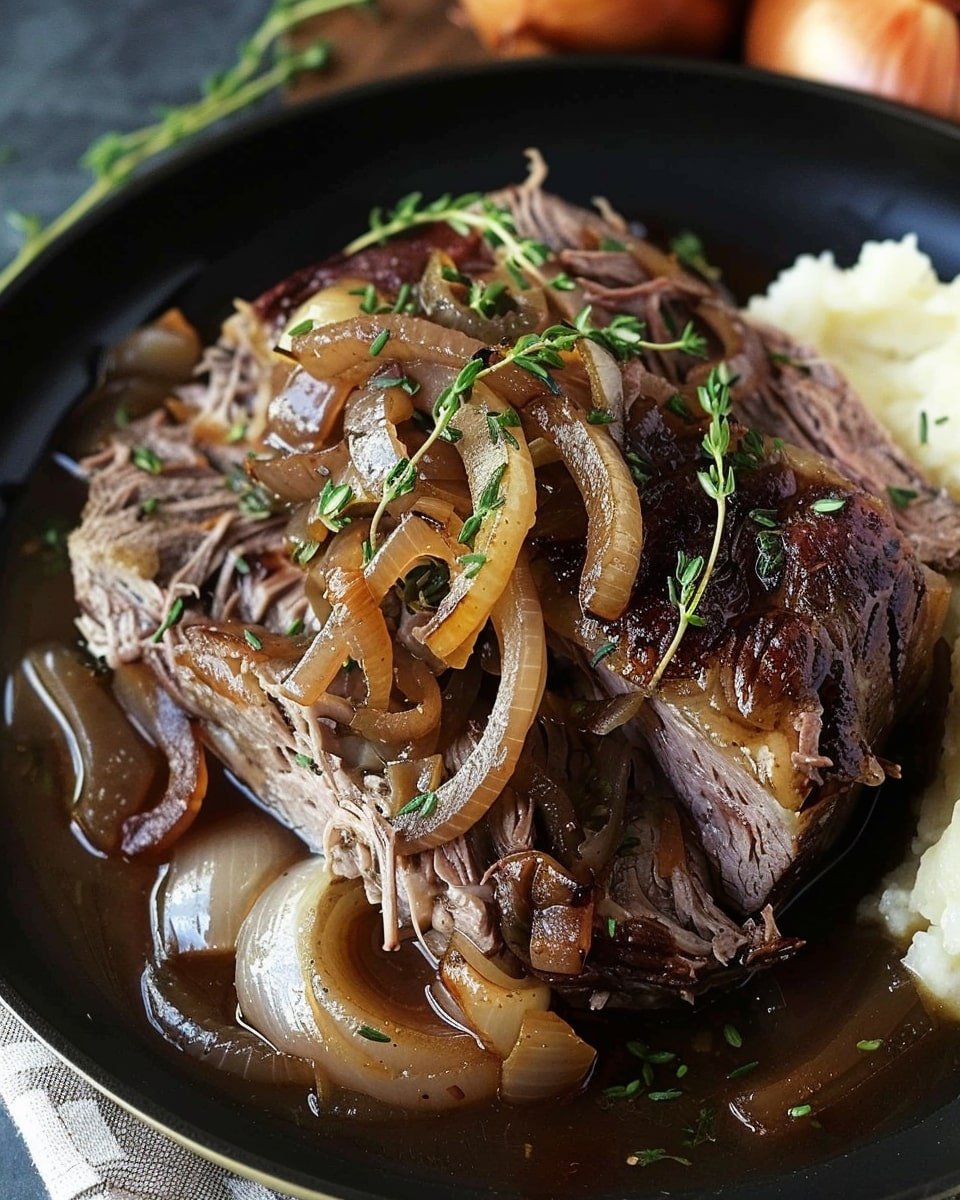 French Onion Pot Roast