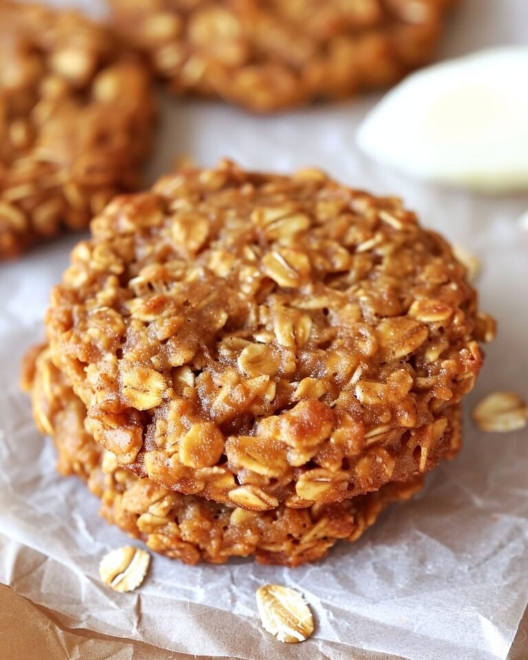 Healthy Apple Pie Oatmeal Cookies