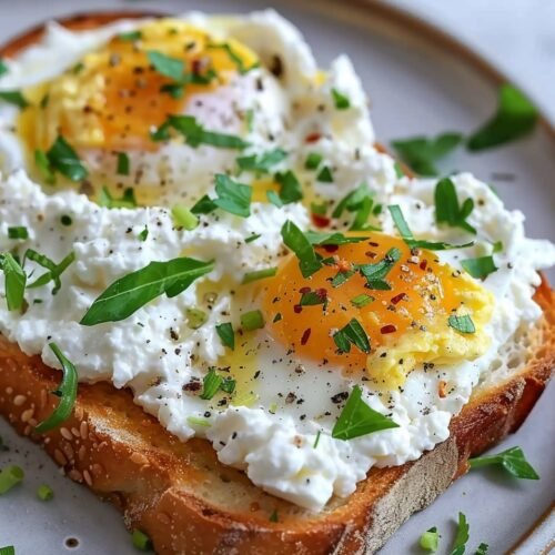 Egg and Ricotta Toast
