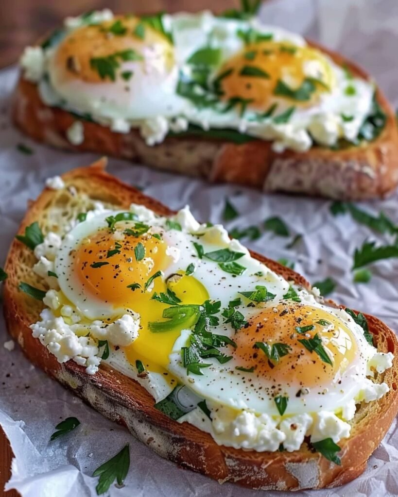 Egg and Ricotta Toast