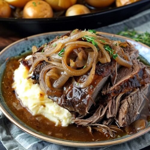 French Onion Pot Roast