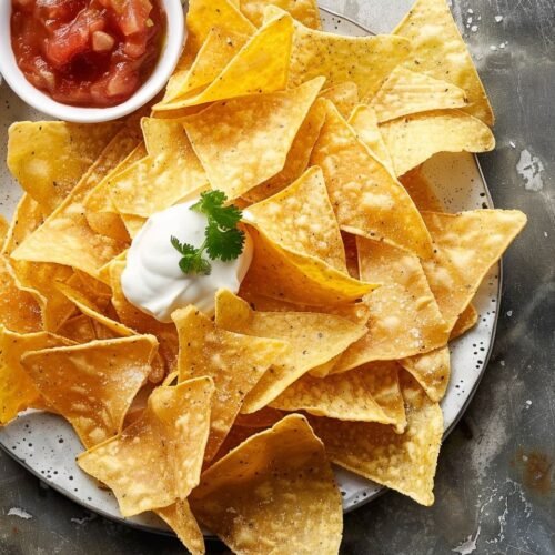 Homemade Air Fryer Tortilla Chips