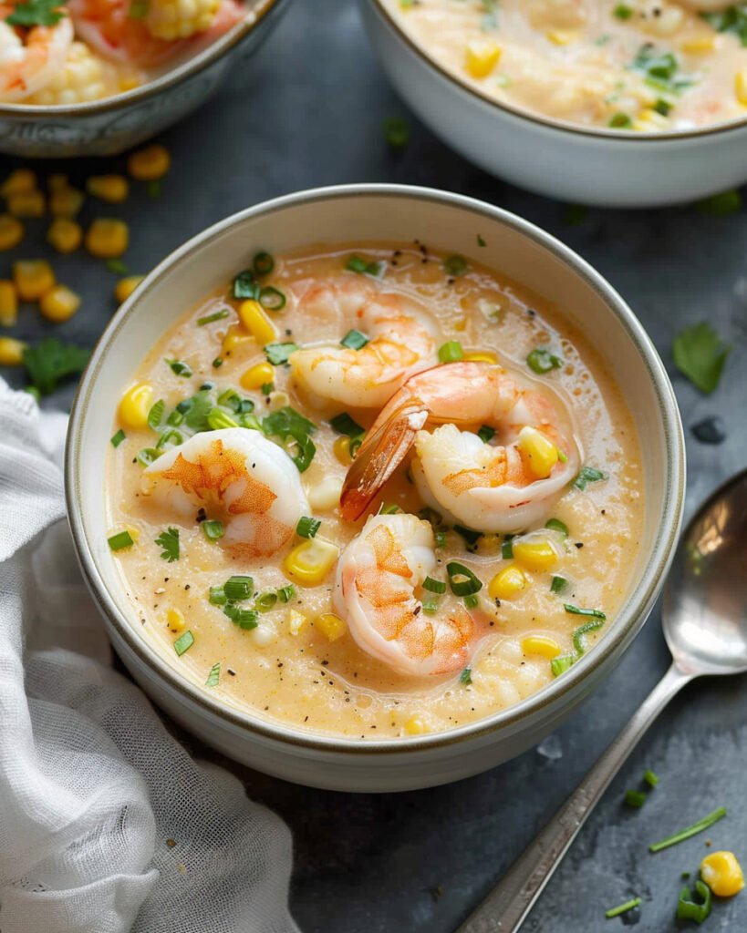Shrimp and Corn Soup