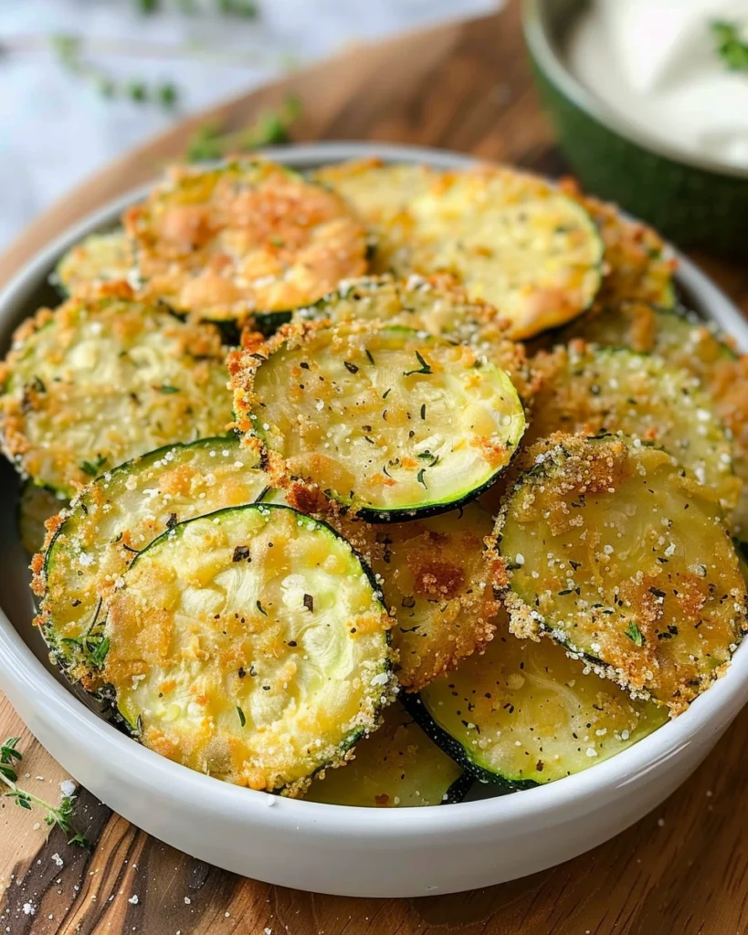 Zucchini Chips in Air Fryer