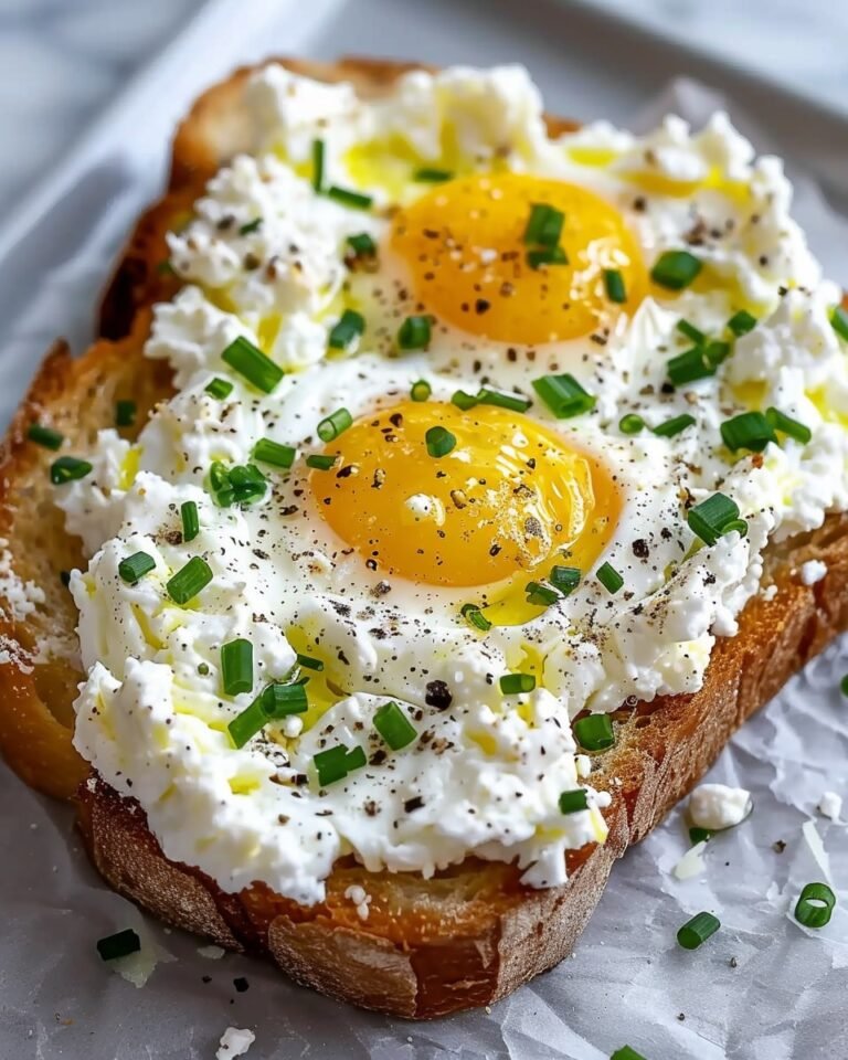 Egg and Ricotta Toast