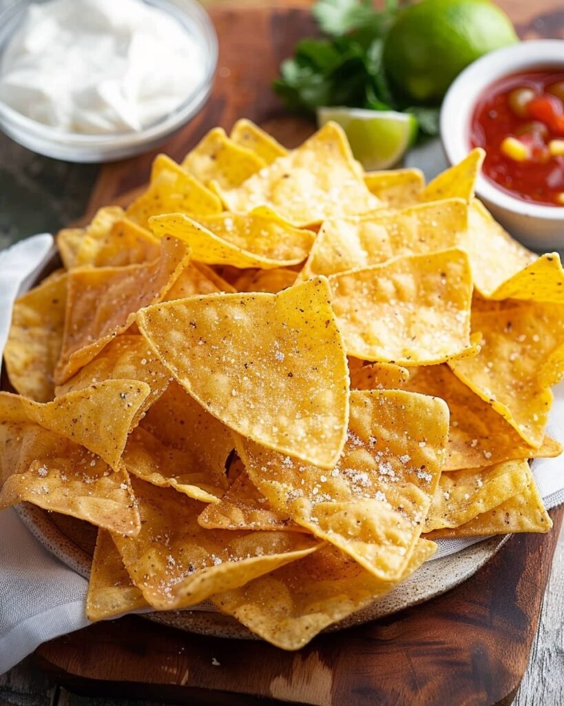 Homemade Air Fryer Tortilla Chips
