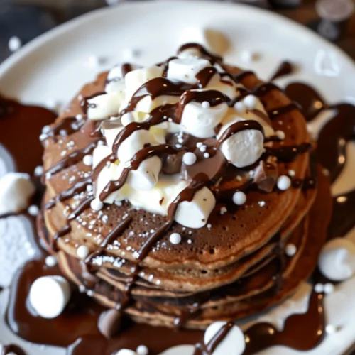 Hot Chocolate Pancakes Recipe