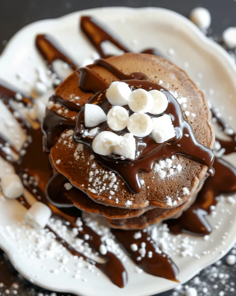 Hot Chocolate Pancakes Recipe