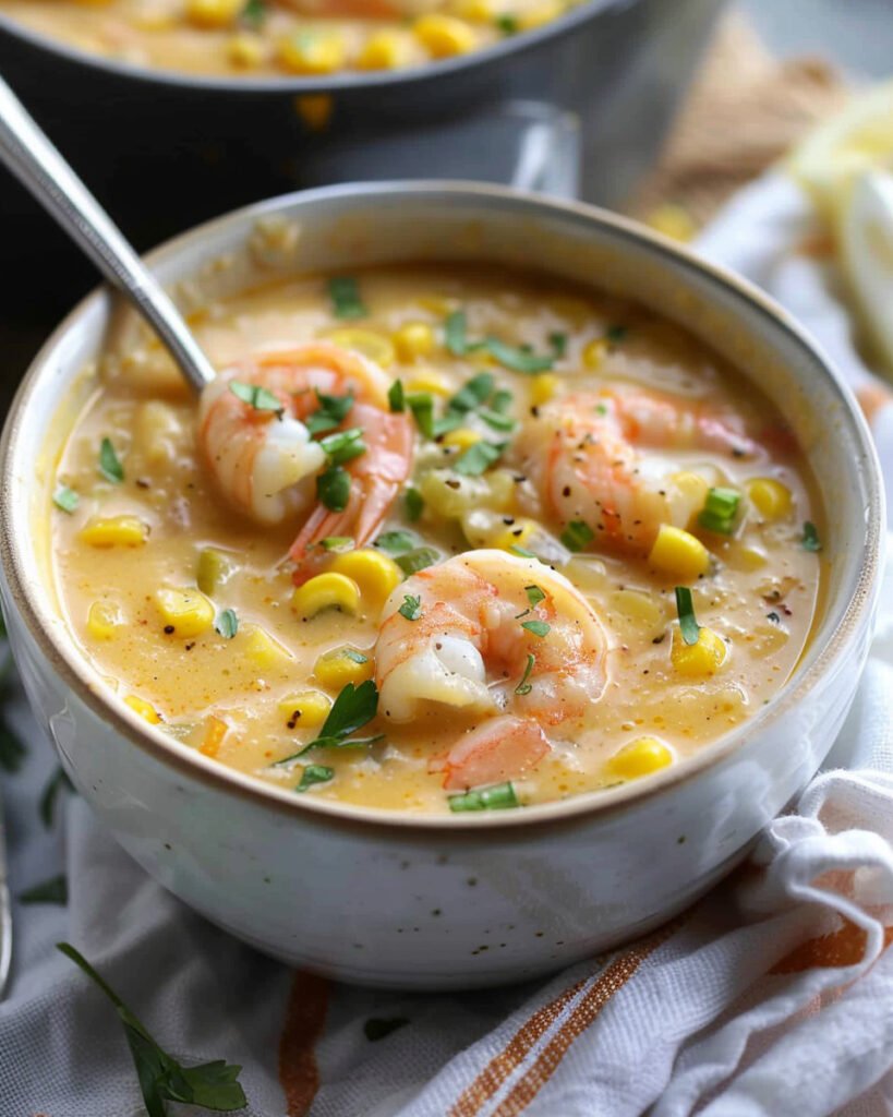 Shrimp and Corn Soup