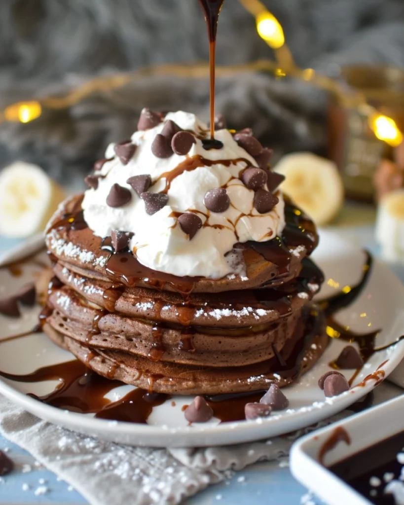 Hot Chocolate Pancakes Recipe