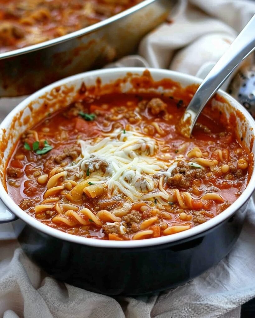 Lasagna Soup