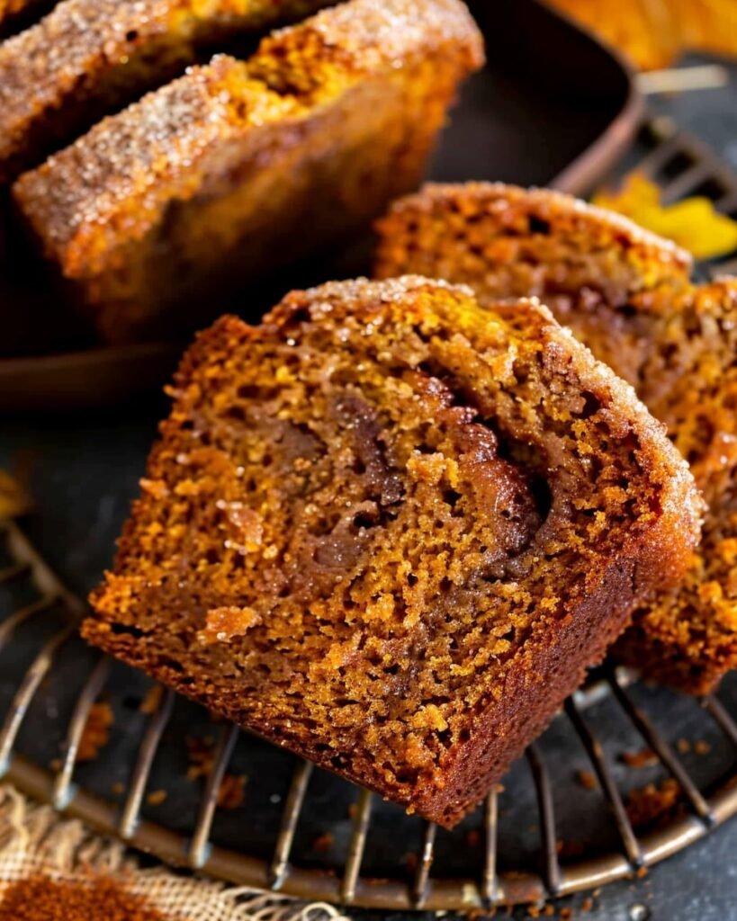 Cinnamon Swirl Pumpkin Bread Mini Loaves