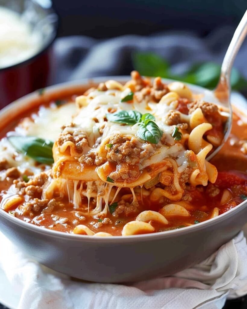 Lasagna Soup