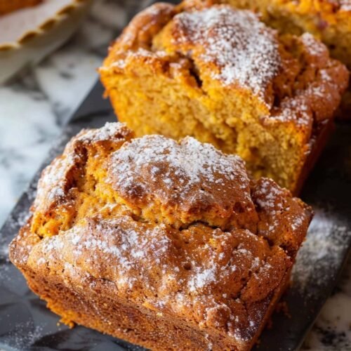 Cinnamon Swirl Pumpkin Bread Mini Loaves
