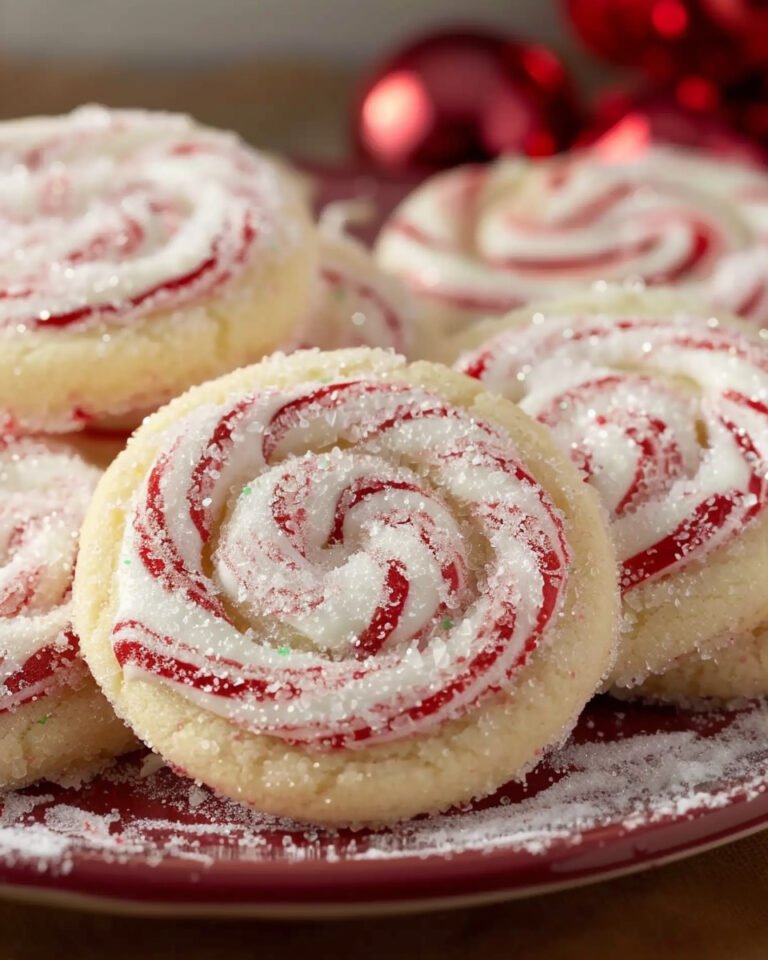 Peppermint Swirl Cookies