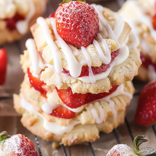 Strawberry Shortcake Cookies