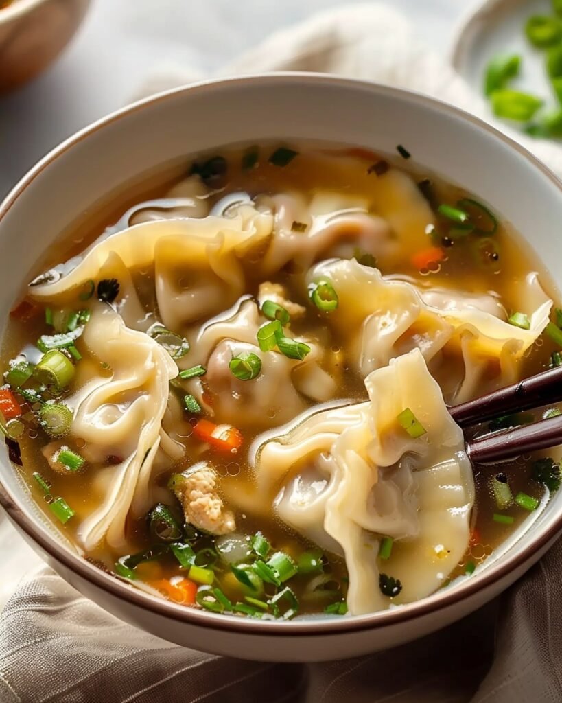 Comforting Potsticker Soup
