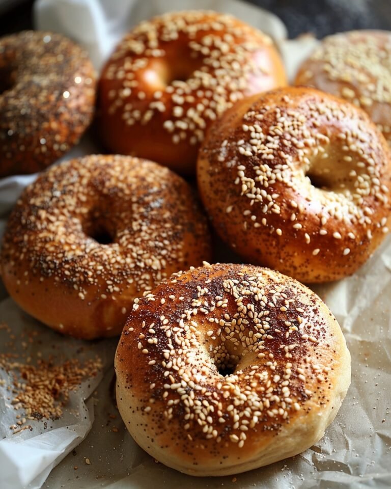 Sourdough Bagels