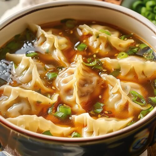 Comforting Potsticker Soup
