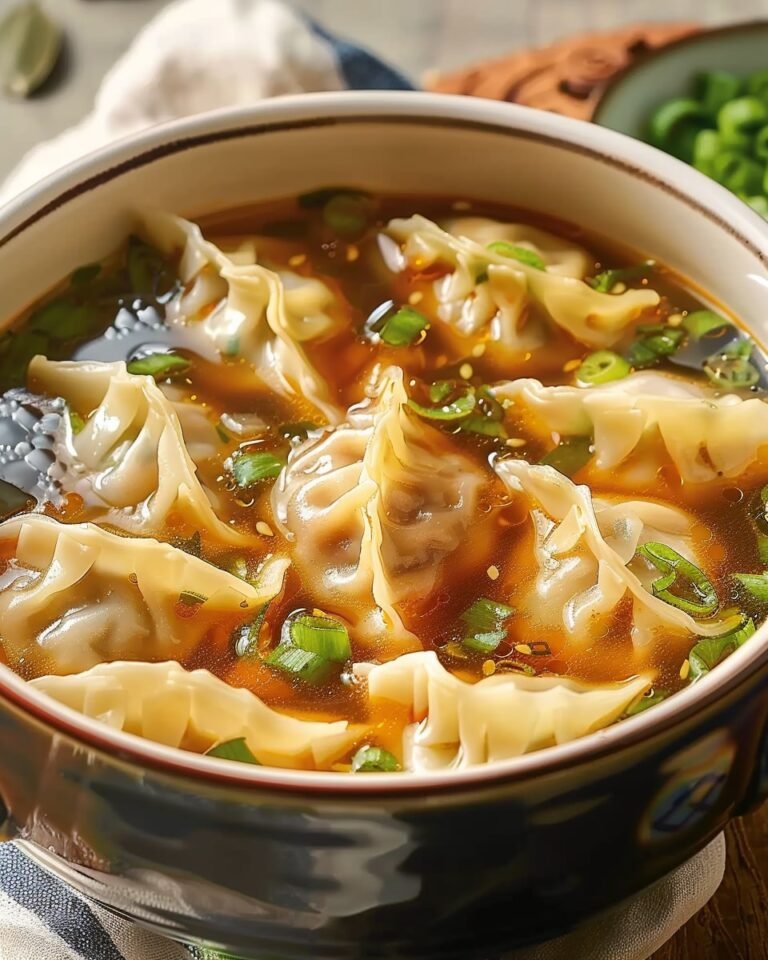 Comforting Potsticker Soup