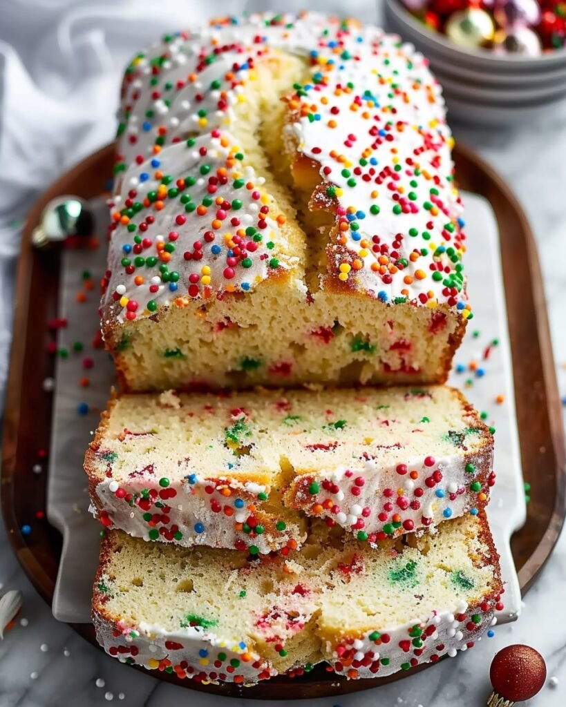 Holiday Sprinkle Buttermilk Bread
