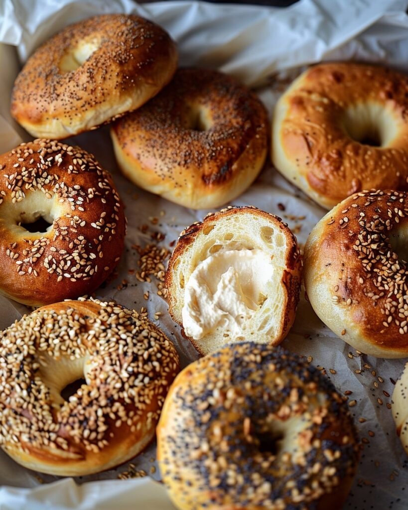 Sourdough Bagels