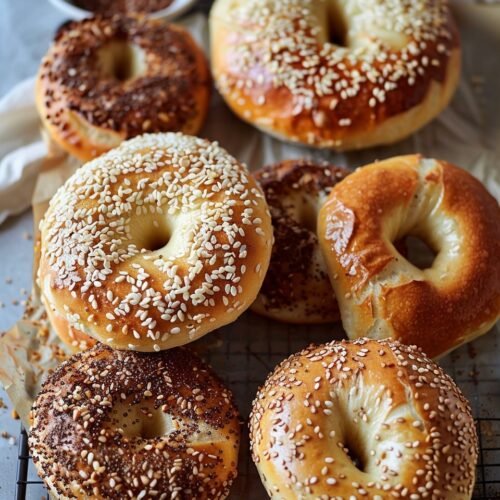 Sourdough Bagels