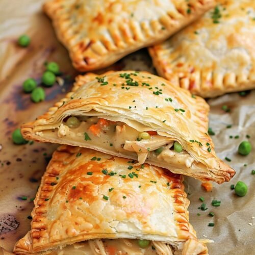 Chicken Pot Pie Hand Pies